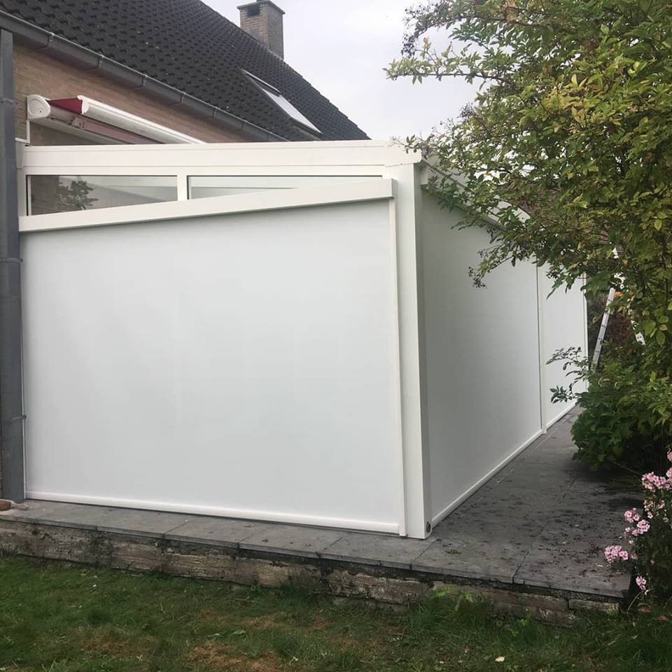 Ledro met screens, overkapping met screens, terrasoverkapping met screens